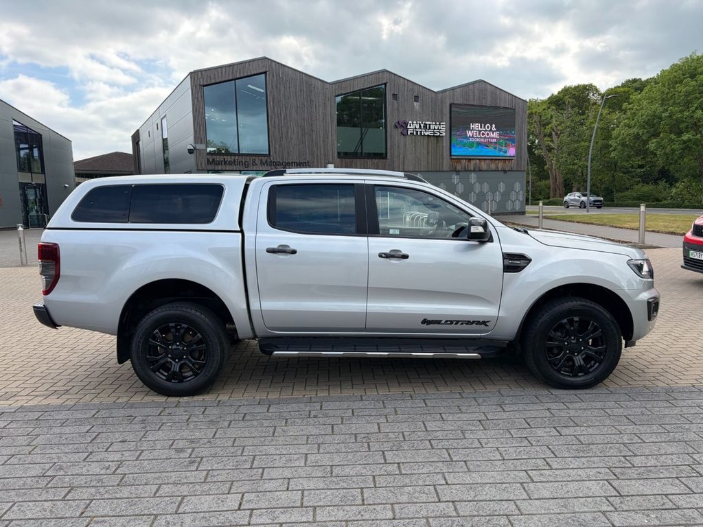 USED 2022 22 FORD RANGER WILDTRAK 2.0EcoBlue 4x4 AUTO S/S *A/C*SATNAV*CAMERA*SENSORS*ALLOYS*HARD TOP*LEATHER SEATS*HEAT PACK*E/P* AUTO-EU6-D/CAV-FULLY LOADED