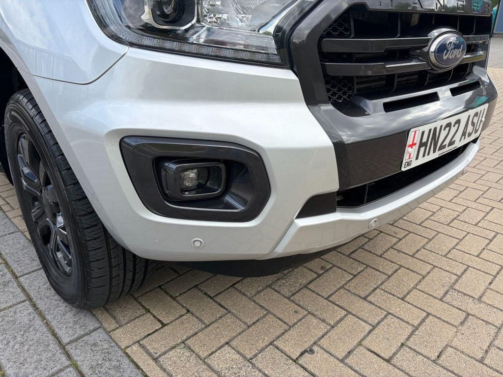 USED 2022 22 FORD RANGER WILDTRAK 2.0EcoBlue 4x4 AUTO S/S *A/C*SATNAV*CAMERA*SENSORS*ALLOYS*HARD TOP*LEATHER SEATS*HEAT PACK*E/P* AUTO-EU6-D/CAV-FULLY LOADED