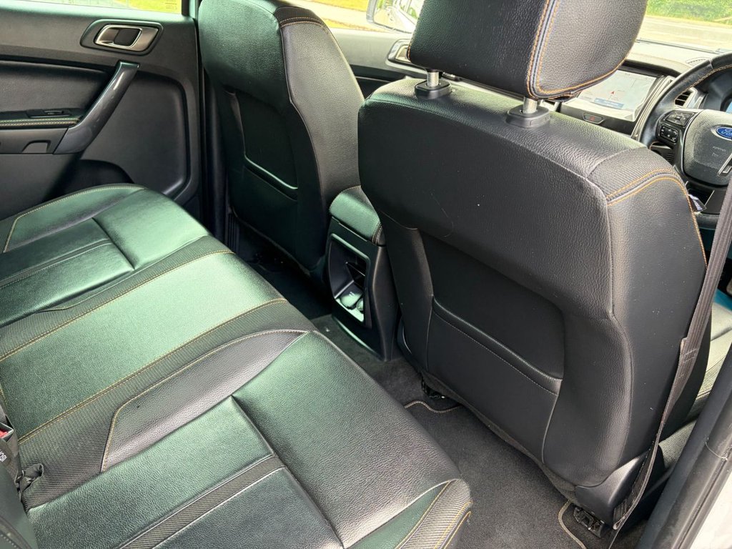 USED 2022 22 FORD RANGER WILDTRAK 2.0EcoBlue 4x4 AUTO S/S *A/C*SATNAV*CAMERA*SENSORS*ALLOYS*HARD TOP*LEATHER SEATS*HEAT PACK*E/P* AUTO-EU6-D/CAV-FULLY LOADED