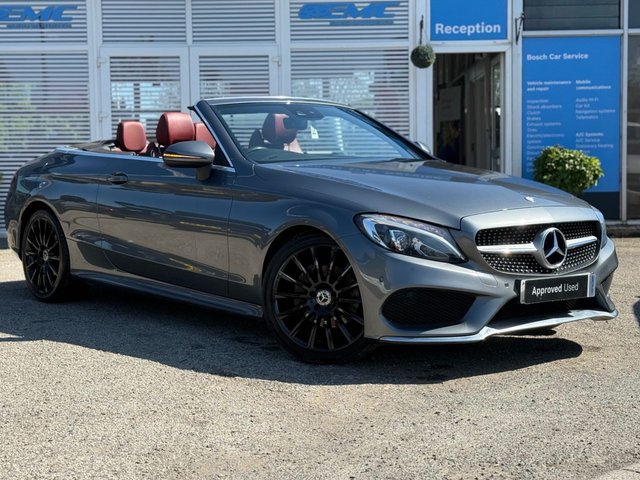 2017 67 Mercedes-Benz C-Class 2.1 C220d AMG Line Cabriolet 2dr Diesel Manual Euro 6 (s/s) (170 ps)