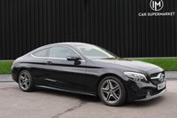 USED 2018 68 MERCEDES-BENZ C-CLASS 1.5 C200 MHEV AMG Line Coupe 2dr Petrol G-Tronic+ Euro 6 (s/s) (198 ps) 