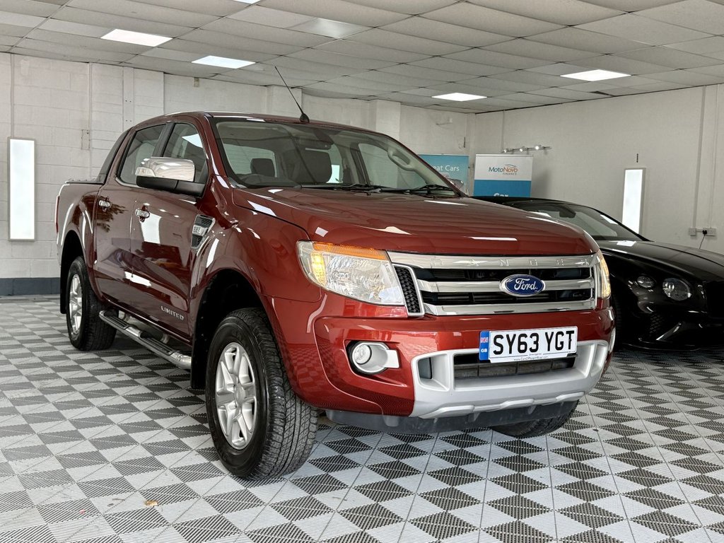 USED 2014 63 FORD RANGER 2.2 TDCi Limited 1 Super Pickup Extended Cab 4dr Diesel Manual 4WD Euro 5 (150 ps) 