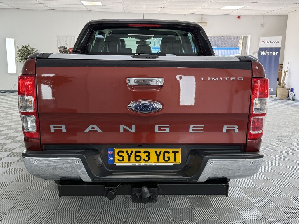 USED 2014 63 FORD RANGER 2.2 TDCi Limited 1 Super Pickup Extended Cab 4dr Diesel Manual 4WD Euro 5 (150 ps) 