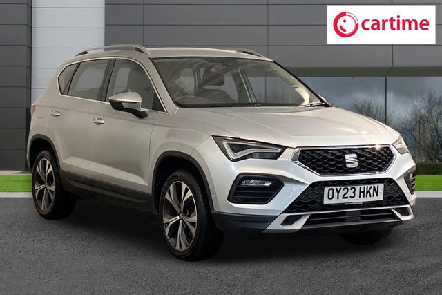 View our Seat Ateca 1.0 TSI SE Technology SUV 5dr Petrol Manual Euro 6 (s/s) (110 ps) Park Assist, Full Link, Navigation System, 18In Alloys, Electrically Adjustable Door Mirrors