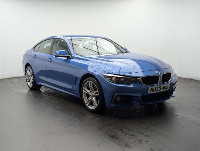USED 2020 20 BMW 4 SERIES 2.0 420i xDrive Gran Coupe M Sport Auto 4WD 5dr CLICK+COLLECT / HOME DELIVERY