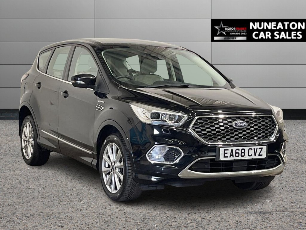 USED 2018 68 FORD KUGA 1.5T EcoBoost Vignale SUV 5dr Petrol Auto AWD Euro 6 (s/s) (176 ps) APPLE CAR PLAY AND ANDROID AUTO