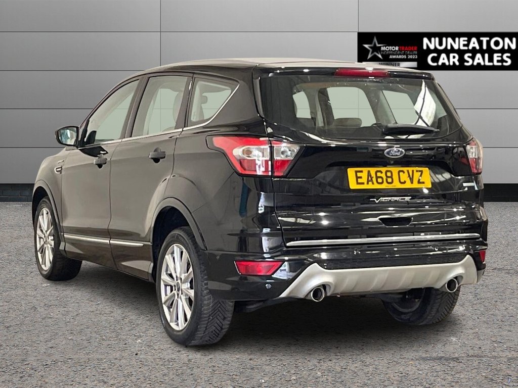 USED 2018 68 FORD KUGA 1.5T EcoBoost Vignale SUV 5dr Petrol Auto AWD Euro 6 (s/s) (176 ps) APPLE CAR PLAY AND ANDROID AUTO