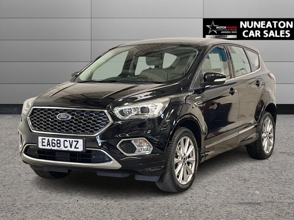 USED 2018 68 FORD KUGA 1.5T EcoBoost Vignale SUV 5dr Petrol Auto AWD Euro 6 (s/s) (176 ps) APPLE CAR PLAY AND ANDROID AUTO