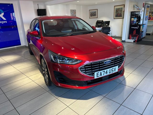 FORD FOCUS 1.0T ECOBOOST MHEV TITANIUM X HATCHBACK 5DR PETROL HYBRID MANUAL EURO 6...