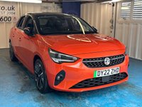 USED 2022 22 VAUXHALL Corsa Electric 50kWh Elite Premium Hatchback 5dr Electric Auto (136 ps)+2 KEYS+1 FORMER KEEPER+CLIMATE+2 CABLES+HALF LEATHER SEATS+PRIVACY+ALLOYS+BLUETOOTH+MEDIA+NAV+USB+DAB+PARK SENSORS+ 2 KEYS+1 FORMER KEEPER+CLIMATE+2 CABLES+HALF LEATHER SEATS+PRIVACY+ALLOYS+BLUETOOTH+MEDIA+NAV+USB+DAB+PARK SENSORS+HPI CLEAR