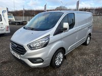 USED 2022 22 FORD TRANSIT CUSTOM 2.0 300 EcoBlue Limited Panel Van 5dr Diesel Manual L1 H1 Euro 6 (s/s) (130 ps) 