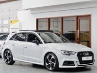 USED 2019 19 AUDI S3 2.0 TFSI Black Edition Sportback S Tronic quattro Euro 6 (s/s) 5dr PAN ROOF + B&O