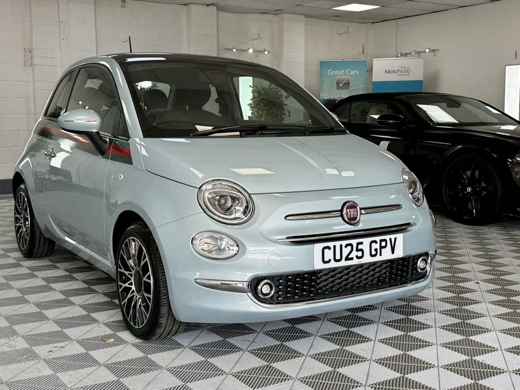 USED 2025 25 FIAT 500 1.0 MHEV Top Hatchback 3dr Petrol Manual Euro 6 (s/s) (70 bhp) 