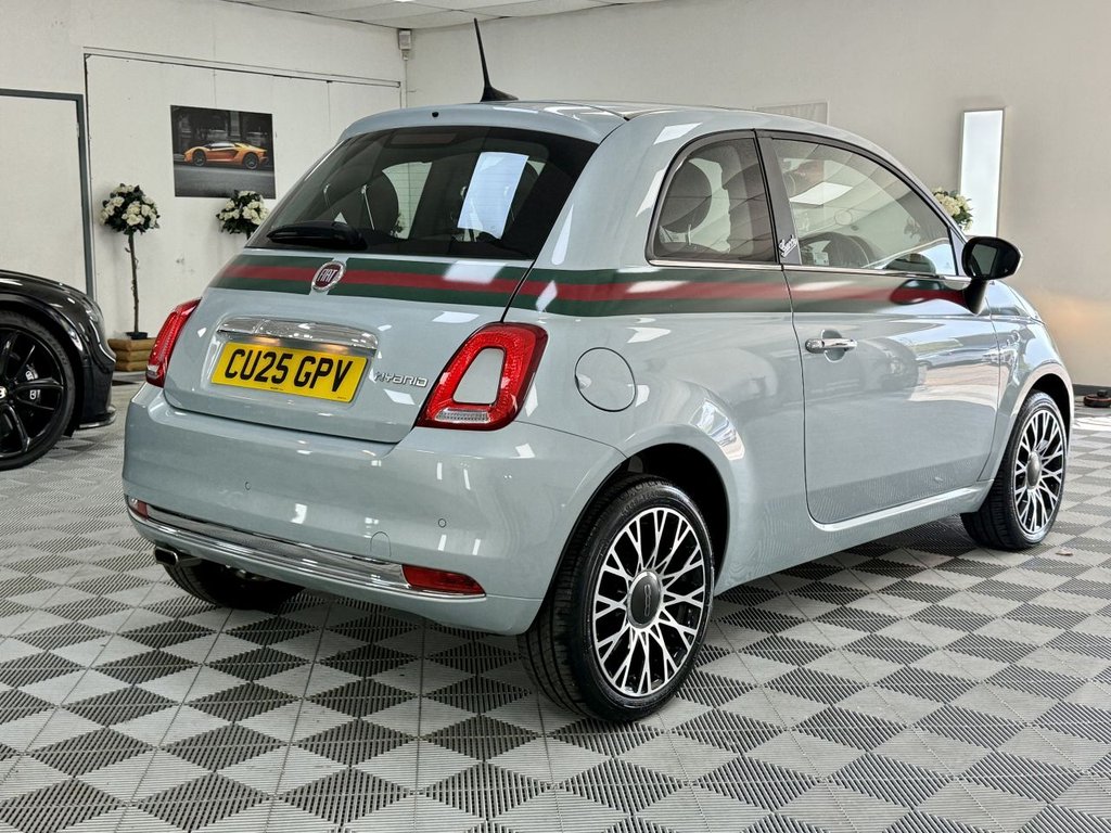 USED 2025 25 FIAT 500 1.0 MHEV Top Hatchback 3dr Petrol Manual Euro 6 (s/s) (70 bhp) 