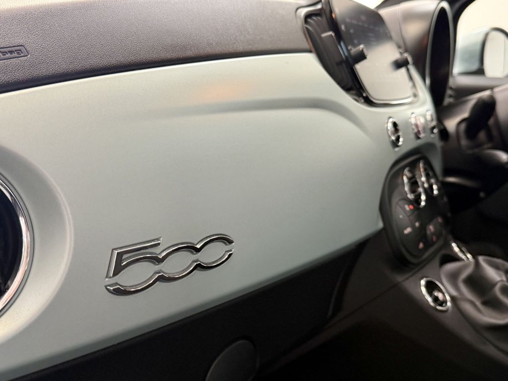 USED 2025 25 FIAT 500 1.0 MHEV Top Hatchback 3dr Petrol Manual Euro 6 (s/s) (70 bhp) 