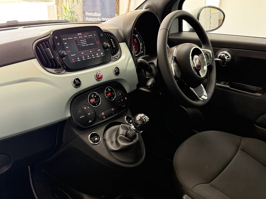 USED 2025 25 FIAT 500 1.0 MHEV Top Hatchback 3dr Petrol Manual Euro 6 (s/s) (70 bhp) 