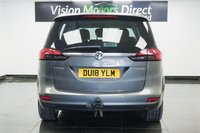 USED 2018 18 VAUXHALL ZAFIRA TOURER 1.4i Turbo SRi Nav Euro 6 5dr Full Leather, Sat Nav