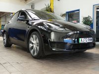 USED 2022 72 TESLA MODEL Y SUV 5dr Electric Auto RWD (346 ps) SAT NAV LEATHER HEATED SEATS SUNROOF PARKING CAMERA 1 OWNER WARRANTY