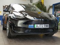 USED 2022 72 TESLA MODEL Y SUV 5dr Electric Auto RWD (346 ps) SAT NAV LEATHER HEATED SEATS SUNROOF PARKING CAMERA 1 OWNER WARRANTY