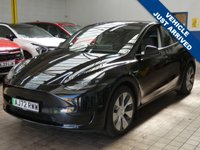 USED 2022 72 TESLA MODEL Y SUV 5dr Electric Auto RWD (346 ps) SAT NAV LEATHER HEATED SEATS SUNROOF PARKING CAMERA 1 OWNER WARRANTY