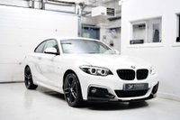 USED 2017 67 BMW 2 SERIES 2.0 220d M Sport Auto Euro 6 (s/s) 2dr BLACK EXT PACK | M SPORT PLUS