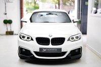 USED 2017 67 BMW 2 SERIES 2.0 220d M Sport Auto Euro 6 (s/s) 2dr BLACK EXT PACK | M SPORT PLUS