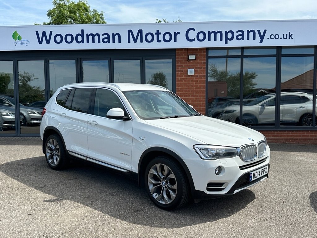USED 2014 14 BMW X3 3.0 30d xLine SUV 5dr Diesel Auto xDrive Euro 6 (s/s) (258 ps) Tow Bar Leather Navigation