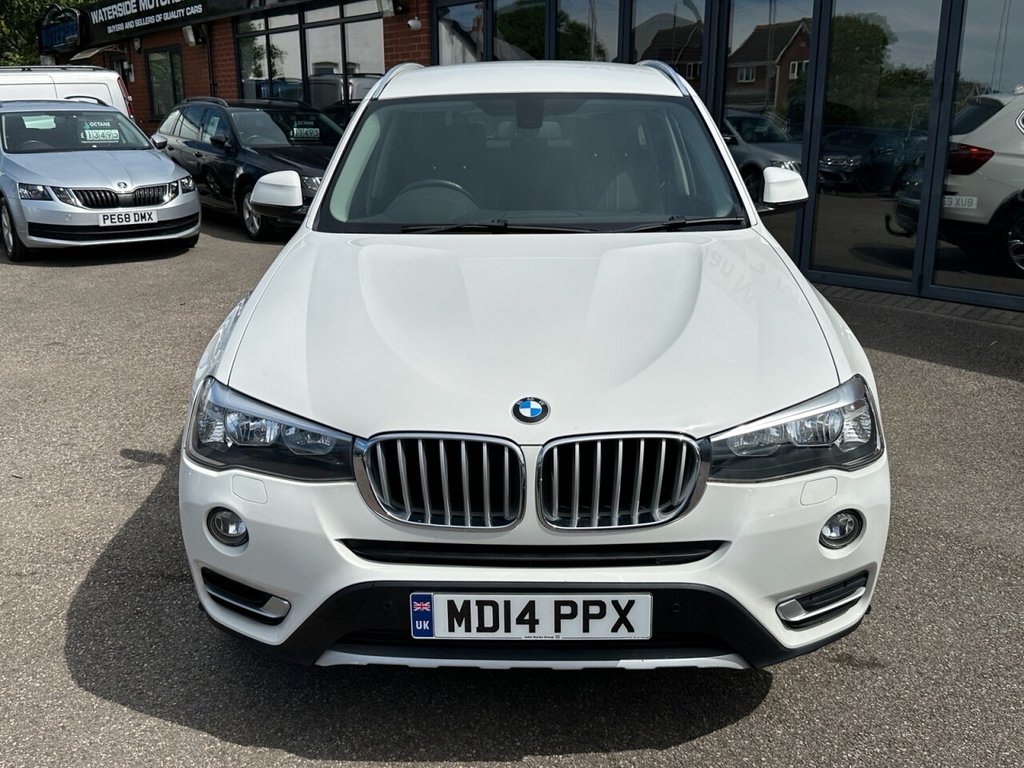 USED 2014 14 BMW X3 3.0 30d xLine SUV 5dr Diesel Auto xDrive Euro 6 (s/s) (258 ps) Tow Bar Leather Navigation