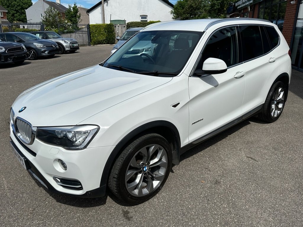 USED 2014 14 BMW X3 3.0 30d xLine SUV 5dr Diesel Auto xDrive Euro 6 (s/s) (258 ps) Tow Bar Leather Navigation