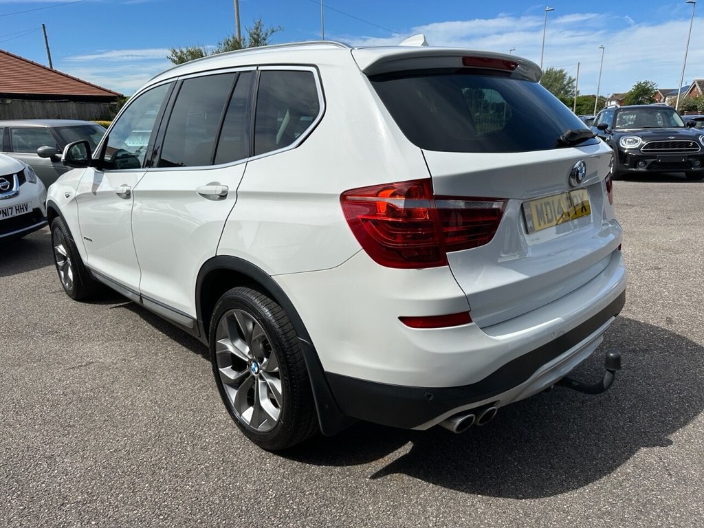 USED 2014 14 BMW X3 3.0 30d xLine SUV 5dr Diesel Auto xDrive Euro 6 (s/s) (258 ps) Tow Bar Leather Navigation