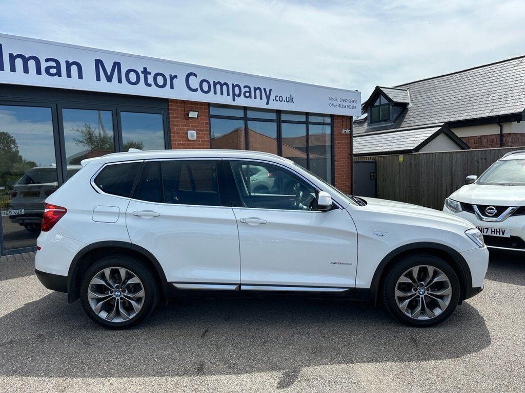 USED 2014 14 BMW X3 3.0 30d xLine SUV 5dr Diesel Auto xDrive Euro 6 (s/s) (258 ps) Tow Bar Leather Navigation