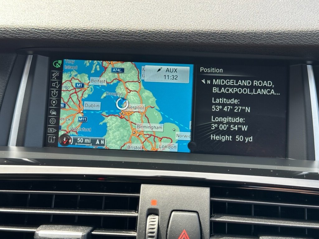 USED 2014 14 BMW X3 3.0 30d xLine SUV 5dr Diesel Auto xDrive Euro 6 (s/s) (258 ps) Tow Bar Leather Navigation