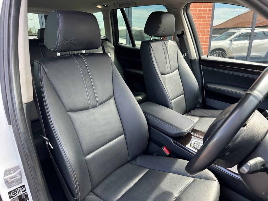 USED 2014 14 BMW X3 3.0 30d xLine SUV 5dr Diesel Auto xDrive Euro 6 (s/s) (258 ps) Tow Bar Leather Navigation