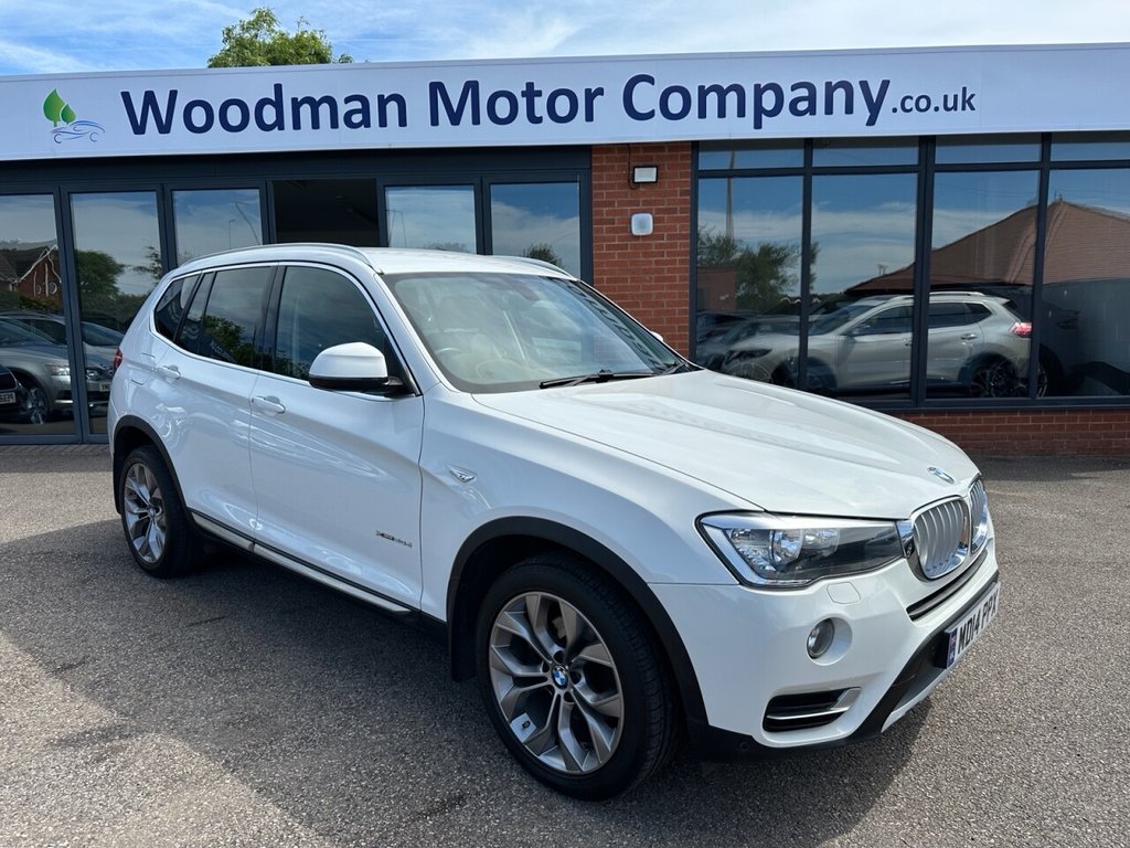 USED 2014 14 BMW X3 3.0 30d xLine SUV 5dr Diesel Auto xDrive Euro 6 (s/s) (258 ps) Tow Bar Leather Navigation