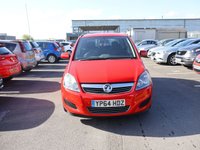 USED 2014 64 VAUXHALL ZAFIRA 1.8 16V Exclusiv MPV 5dr Petrol Manual Euro 5 (120 ps) Budget clearance -  no inspection performed - no warranty provided - not eligible for financing - no part exchange accepted - classified as Trade/DIY clearance sale.