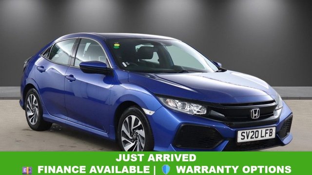 2020 20 HONDA CIVIC 1.0 VTEC Turbo SE Hatchback 5dr Petrol Manual Euro 6 (s/s) (126 ps) (BCA COLLECTED 06.05.26) Bluetooth | Central Locking