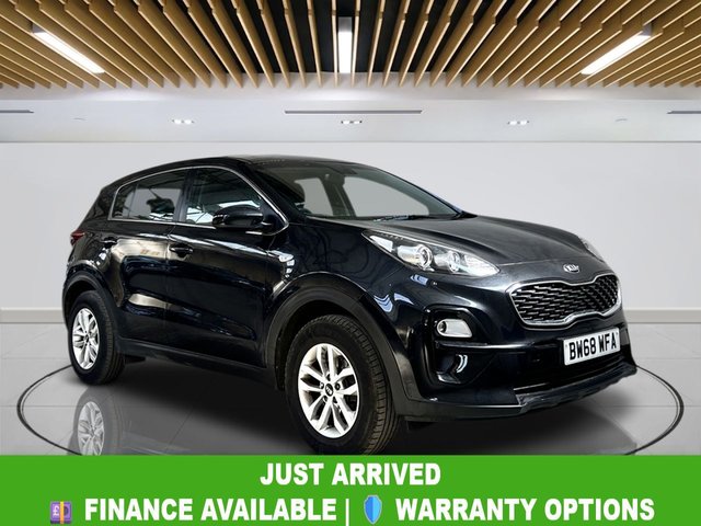 2019 68 KIA SPORTAGE 1.6 GDi 1 SUV 5dr Petrol Manual Euro 6 (s/s) (130 bhp) Bluetooth | Cruise Control