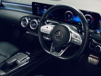 USED 2022 72 MERCEDES-BENZ CLA 1.3 CLA250e 15.6kWh AMG Line Night Edition (Premium Plus) Shooting Brake 5dr Petrol Plug-in Hybrid 8G-DCT Euro 6 (s/s) (218 ps) Cosmos Black | Black Leather Interior | Night Pack | Glass Panoramic Roof | Black AMG Wheels | Ambient Lighting | Privacy Glass | Heated Seats
