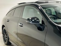 USED 2022 72 MERCEDES-BENZ CLA 1.3 CLA250e 15.6kWh AMG Line Night Edition (Premium Plus) Shooting Brake 5dr Petrol Plug-in Hybrid 8G-DCT Euro 6 (s/s) (218 ps) Cosmos Black | Black Leather Interior | Night Pack | Glass Panoramic Roof | Black AMG Wheels | Ambient Lighting | Privacy Glass | Heated Seats