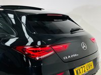 USED 2022 72 MERCEDES-BENZ CLA 1.3 CLA250e 15.6kWh AMG Line Night Edition (Premium Plus) Shooting Brake 5dr Petrol Plug-in Hybrid 8G-DCT Euro 6 (s/s) (218 ps) Cosmos Black | Black Leather Interior | Night Pack | Glass Panoramic Roof | Black AMG Wheels | Ambient Lighting | Privacy Glass | Heated Seats