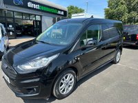 USED 2020 69 FORD TRANSIT CONNECT 1.5 240 EcoBlue Limited Panel Van 5dr Diesel Manual L2 Euro 6 (120 ps) NO VAT LWB JUST 47K FSH  !!!!! FRESH SERVICE INCLUDED !!!!