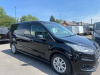 USED 2020 69 FORD TRANSIT CONNECT 1.5 240 EcoBlue Limited Panel Van 5dr Diesel Manual L2 Euro 6 (120 ps) NO VAT LWB JUST 47K FSH  !!!!! FRESH SERVICE INCLUDED !!!!