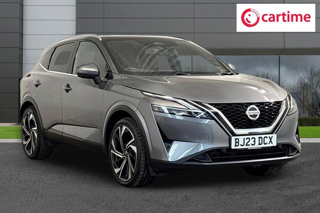 View our Nissan Qashqai 1.3 DIG-T MHEV Tekna+ SUV 5dr Petrol Hybrid Manual Euro 6 (s/s) (158 ps) Rear View Camera, Front / Rear Parking Sensors, Glass Roof Pack, Tech Pack - Drive Assist - HUD, Bose Pack