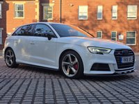 USED 2018 18 AUDI S3 2.0 TFSI Black Edition Sportback 5dr Petrol S Tronic quattro Euro 6 (s/s) (310 ps) 