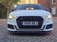 USED 2018 18 AUDI S3 2.0 TFSI Black Edition Sportback 5dr Petrol S Tronic quattro Euro 6 (s/s) (310 ps) 