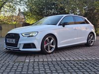 USED 2018 18 AUDI S3 2.0 TFSI Black Edition Sportback 5dr Petrol S Tronic quattro Euro 6 (s/s) (310 ps) 