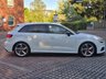 USED 2018 18 AUDI S3 2.0 TFSI Black Edition Sportback 5dr Petrol S Tronic quattro Euro 6 (s/s) (310 ps) 