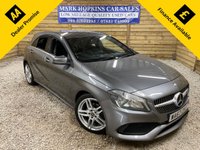 USED 2017 67 MERCEDES-BENZ A-CLASS 1.6 A180 AMG Line Hatchback 5dr Petrol Manual Euro 6 (s/s) (122 ps) 126,277 MILES TWO LOCAL LADY OWNERS EXC CONDITION
