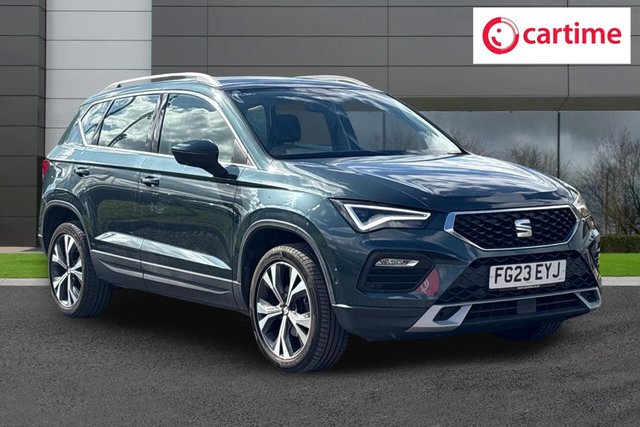 View our Seat Ateca 1.0 TSI SE Technology SUV 5dr Petrol Manual Euro 6 (s/s) (110 ps) Park Assist, Wireless Full Link, Navigation System, 18In Alloys, Wireless Phone Charger
