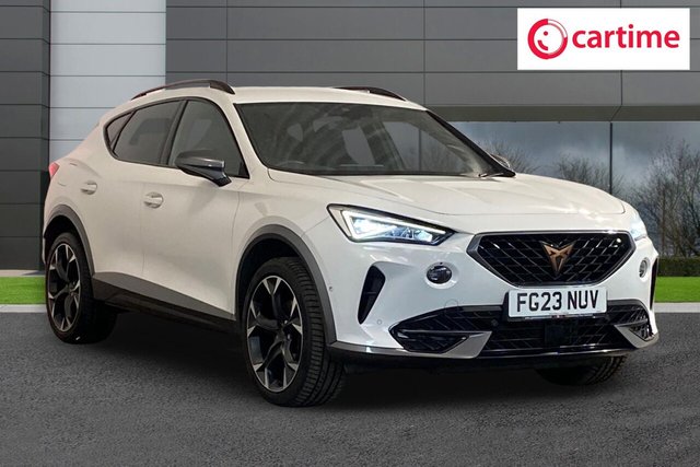 View our Cupra Formentor 1.5 TSI V2 SUV 5dr Petrol DSG Euro 6 (s/s) (150 ps) Rear View Camera, Front / Rear Parking Sensors, Safety And Driving Pack M, Navigation System, 19in Alloys